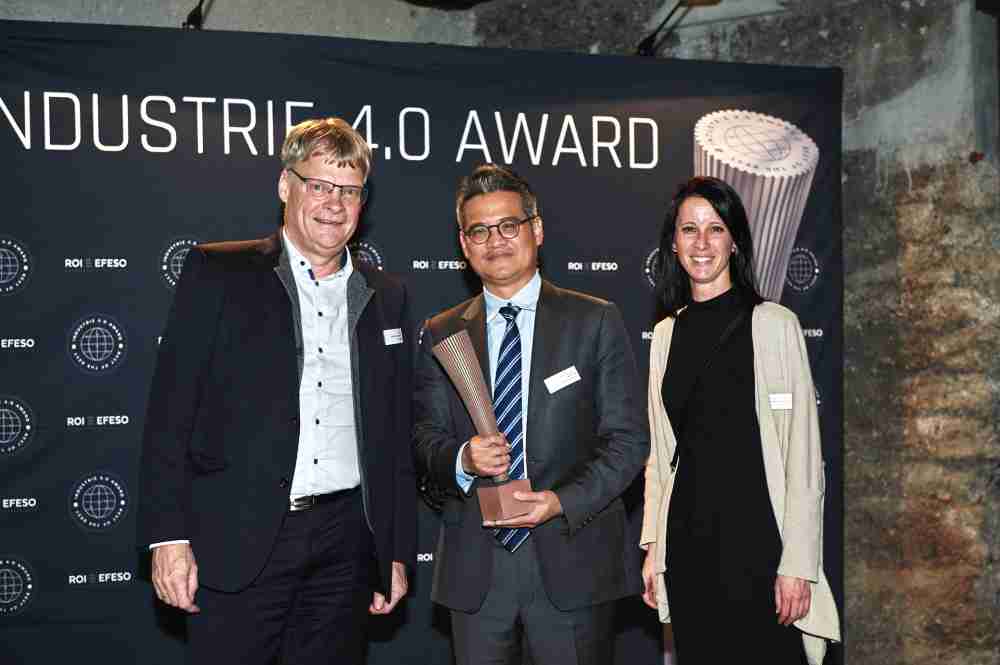 赏金国际光电数位转型成效亮眼，，获德国ROI-EFESO工业4.0大奖肯定